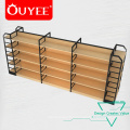 Wonderful Customized Wooden Makeup Display Shelf For Cosmetic Showroom Interior Design